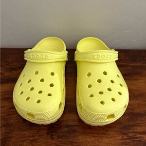 Yellow Crocs